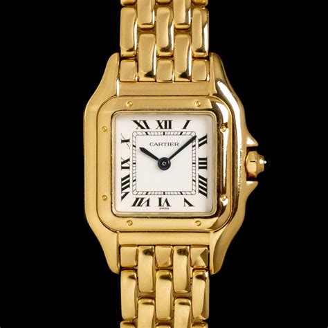 vintage cartier watch gold|old cartier watches for sale.